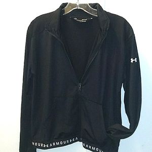 Vintage Under Armour Heat Gear Full Zip Jacket Womens